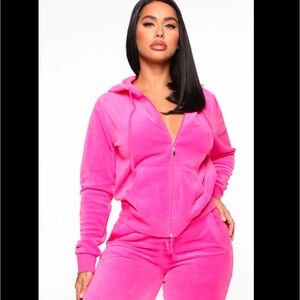 Fashion Nova velour women’s hoodie